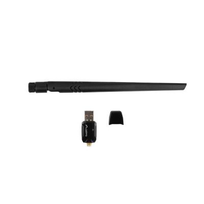 6. LANBERG WLAN-Netzwerkkarte WLAN USB 2.0 Dualband AX900 Antenne