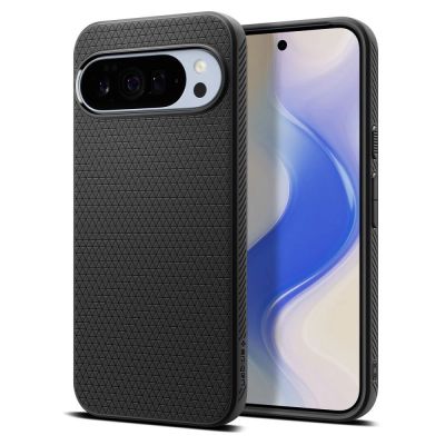 2. Spigen Liquid Air Mag MagSafe Case für Google Pixel 10 Pro XL - Mattschwarz