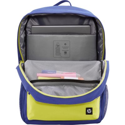 6. HP Campus Rucksack für 15,6"-Notebooks, Blau und Gelb 7J596AA