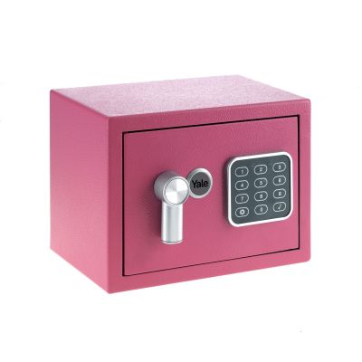 5. Yale Mini-Elektroniksafe Rosa YSV Mini-Safe Rosa Basissafe