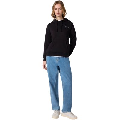 4. Champion Damen-Hoodie-Sweatshirt Schwarz 118404 KK001