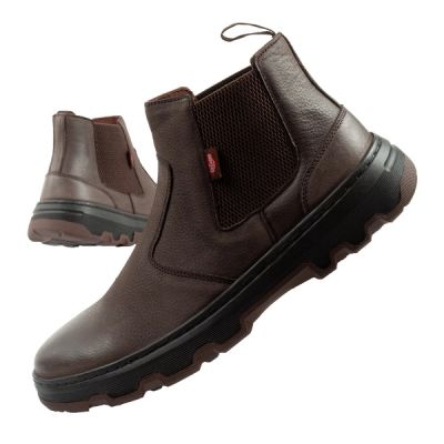 Lee Cooper Herrenschuhe Chelsea Boots elegante Lederstiefeletten