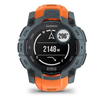 8. Garmin Instinct 3 50 mm SOLAR Twilight Solstice Uhr