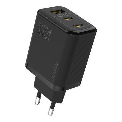 2. Dudao A29C 65W GaN Wandladegerät + USB-C Kabel - Schwarz