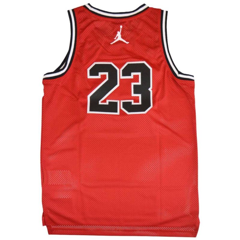 2. Air Jordan Junior Michael Jordan 23 Rotes Kinder-Basketballtrikot - 95A773-R78