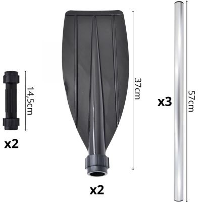 20. XQMAX MULTIFUNKTIONALES ALUMINIUM-PADDLE-SUP-KAJAK
