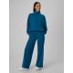 6. Locker geschnittenes Damen-Sweatshirt ohne Kapuze, schnelltrocknend, Größe 4F 4FRSS26TSWSF2982-46S