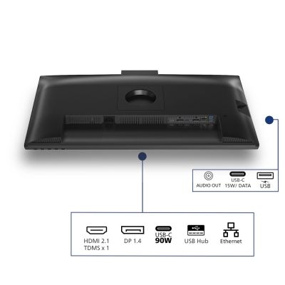4. Philips 3000 Serie 27B2U3601H/00 Computermonitor 68,6 cm (27 Zoll) 2560 x 1440 Pixel Quad HD LCD Schwarz