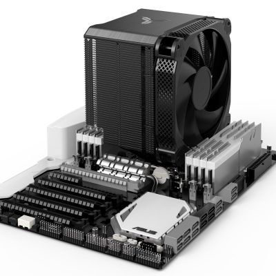16. Jonsbo HX6250 Prozessorkühler 14 cm Schwarz 1 Stück.