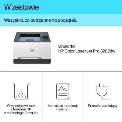 5. HP LaserJet Pro 3202dw Kabelloser Multifunktions-Farbdrucker, Duplexdruck