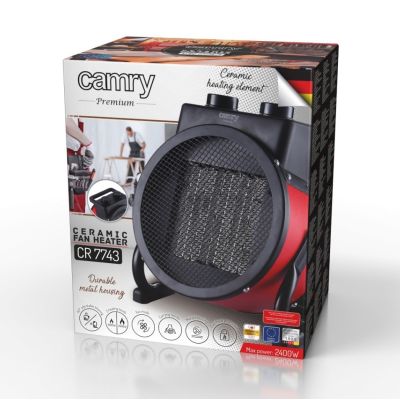 9. Keramik-Heizlüfter CAMRY CR 7743