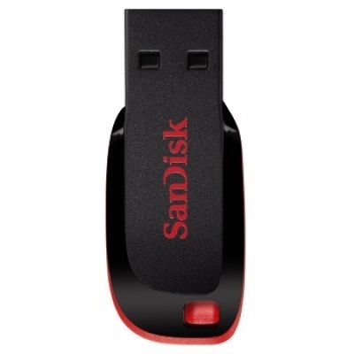 3. SanDisk Cruzer Blade SDCZ50-064G-B35 USB-Stick (64 GB; USB 2.0; schwarz)