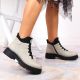 19. Wasserdichte, komfortable Damen-Winterstiefeletten in Beige Rieker Y3163-60