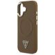 6. Guess Triangle Logo MagSafe Hülle für iPhone 17 - Braun