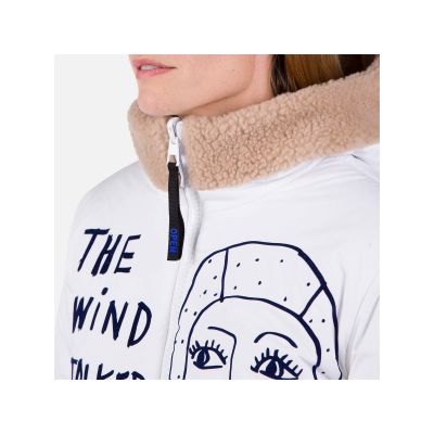 2. Rossignol W Yety Fleece Bomberjacke Jkt Weiß