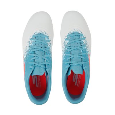 4. Skechers Razor 1.5 Academy TF Fußballschuhe Blau und Weiß 252016 WTQP