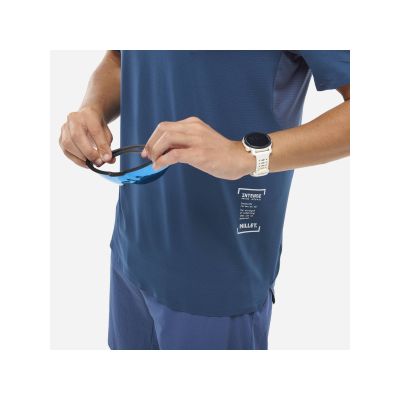 3. MILLET INTENSE PRO LIGHT TS SS M marineblaues T-Shirt