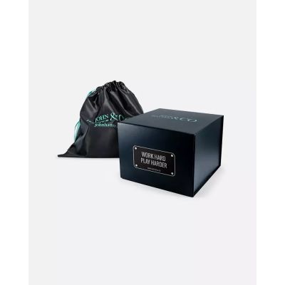 4. JOHN HATTER & CO WORK HARD PLAY HARDER SCHWARZ 1-1073-U00