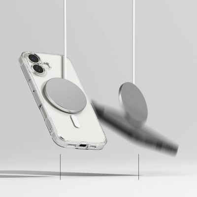 6. Ringke Fusion Magnetic MagSafe Case für iPhone 17 - Transparent