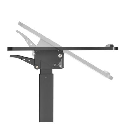 9. Maclean Laptop-Schreibtisch, höhenverstellbar, für sitzendes und stehendes Arbeiten, maximale Höhe 113 cm, MC-892B