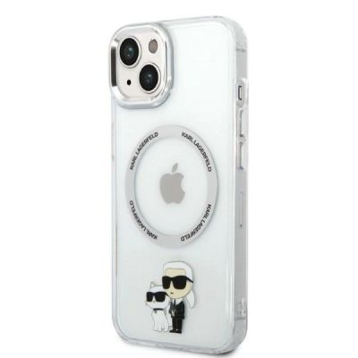 2. Karl Lagerfeld KLHMP14MHNKCIT iPhone 14 Plus 6.7" Hardcase transparent Ikonischer Magsafe von Karl&Choupette