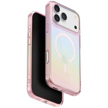 Uniq Iridescia Hülle für iPhone 17 Pro Max Magclick Charging - Mehrfarbig