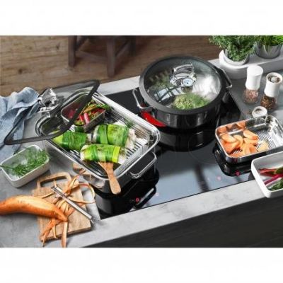 5. WMF Vitalis Dampfgarer – 3,5 l – Edelstahl – Glas – Silikon – Keramik – Gas – Induktion