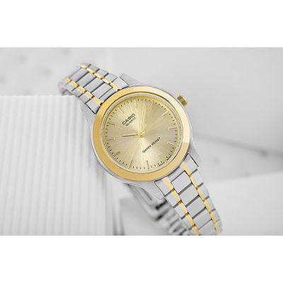 4. Damenuhr CASIO LTP-1128G-9ARDF + Box