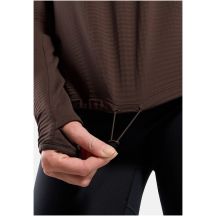 Damen-Sweatshirt mit Stehkragen Odlo ESSENTIAL THERMAL Mid Layer, braun