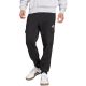 Herren adidas Essentials Feelcozy Fleece Cargohose Schwarz JE3820