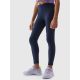 3. Elastische Baumwollleggings für Mädchen 4F Junior