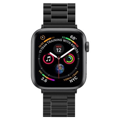 14. Spigen Modern Fit Band für Apple Watch 4 / 5 / 6 / 7 / 8 / SE / Ultra (42/44/45/49 mm) – Schwarz