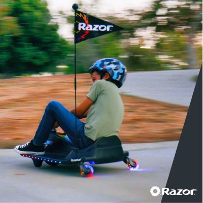 19. Razor CRAZY CART Shift Lightshow Lithium - Elektrisches Drift-Auto