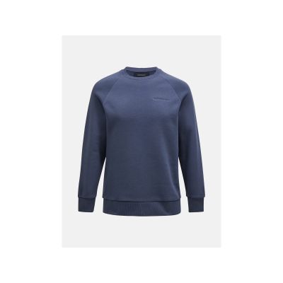 Peak Performance M Original Small Logo Crew Sweatshirt blau