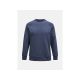 Peak Performance M Original Small Logo Crew Sweatshirt blau