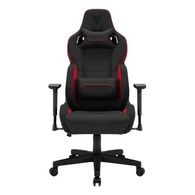 2. SENSE7 Sentinel Gaming-Stuhl, gepolsterter Sitz, Schwarz, Rot