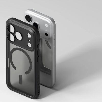 4. Ringke Fusion Bold Magnetic MagSafe Case für iPhone 17 Pro - Mattschwarz
