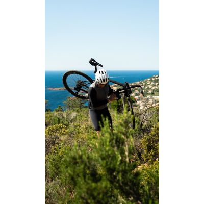 12. HJC CROSSER WHITE Fahrradhelm, Größe M