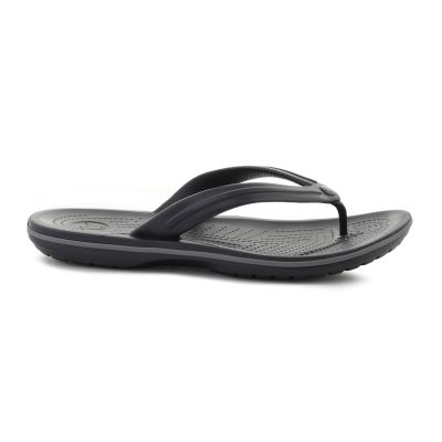 6. CROCS CROCBAND FLIP SCHWARZ/SCHIEFERGRAU 11033-0DD