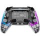 13. Deltaco Gaming GAM-169-T Transparenter Bluetooth/USB-Gamecontroller für Android, Nintendo Switch, PC, PlayStation 4 und iOS