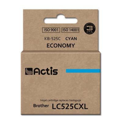 Actis KB-525C Tinte (Ersatz für Brother LC525C; Standard; 15 ml; blau)
