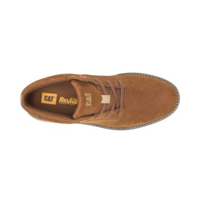 2. Caterpillar Trey 2.0 Herren Lederschuhe Elegant Braun (P725485)