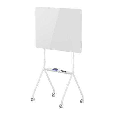 8. Ergo Office mobiles Whiteboard, Querformat, weiß, einseitig, mit Ablage, Abmessungen 1190 x 790 mm, ER-306