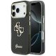 Guess IML 4G Script Metallhülle für iPhone 17 Pro Max – Schwarz