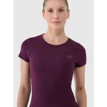 Damen-Trainings-T-Shirt Regular, schnelltrocknend 4F 4FRSS25TFTSF1235-50S
