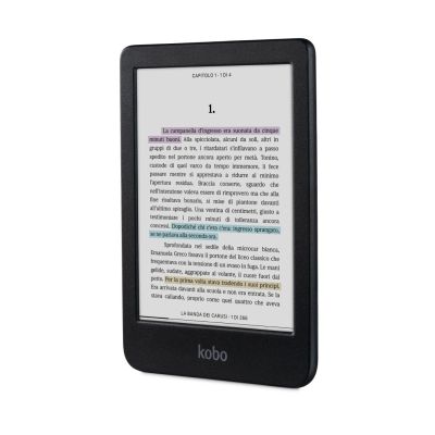 2. Rakuten Kobo Clara Farb-E-Book-Reader mit Touchscreen, 16 GB Speicher, WLAN, Schwarz