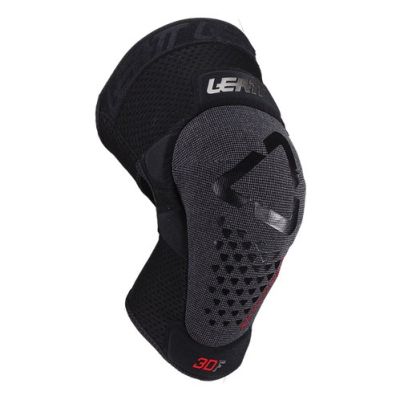 4. LEATT Knieschoner 3DF 5.0 Evo, Größe M, Schwarz