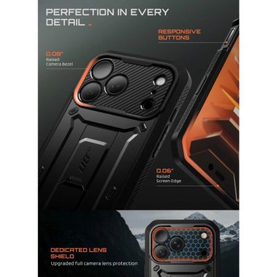 11. Supcase Unicorn Beetle Pro Hülle für iPhone 18 Pro Max / 17 Pro Max - Schwarz
