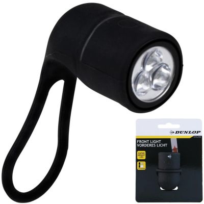 DUNLOP SILIKON-FRONTFAHRRADLAMPE