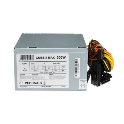 IBOX CUBE II 500W 12 CM Lüfter Netzteil ZIC2500W12CMFA